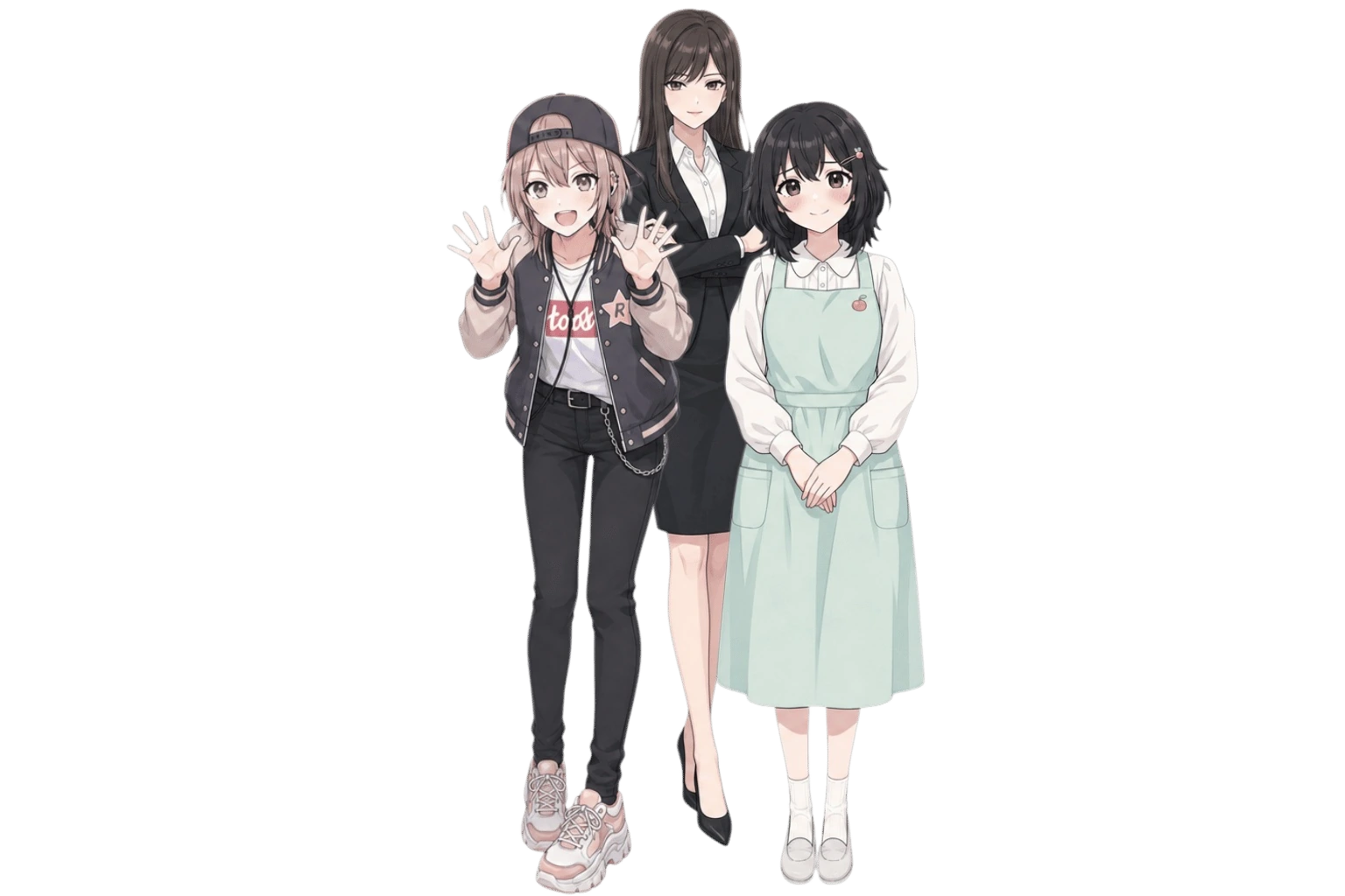 3人のキャラクター